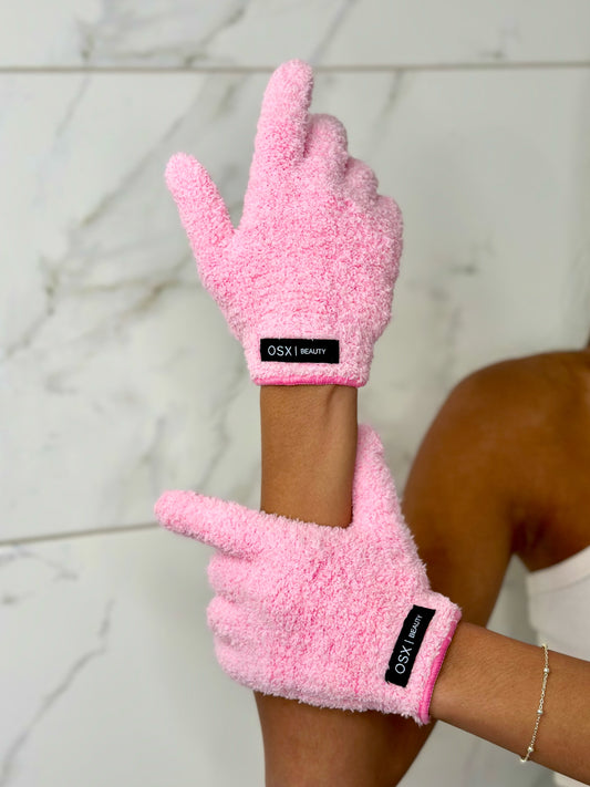 Limited Edition PINK - HANSIES Makeup Removing Gloves