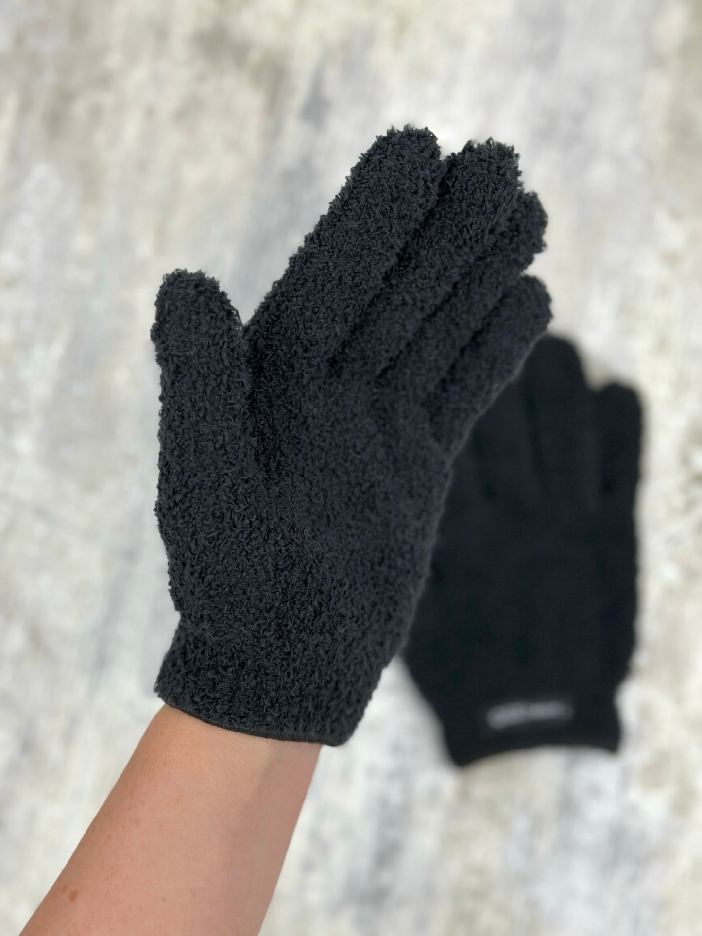 BLACK - HANSIES Makeup Removal Gloves